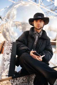 Street style at Pitti Uomo 101.