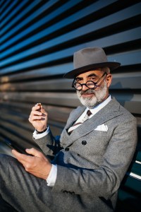 Street style at Pitti Uomo 101.