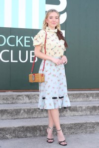 Sydney Sweeney, Miu Miu, Paris Haute Couture Fall/Winter 2019/20