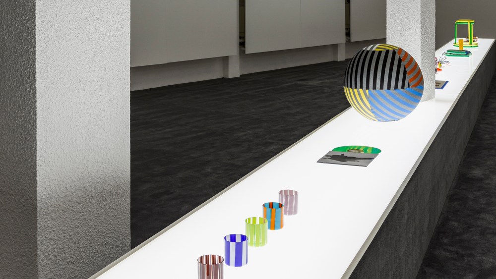The new drop of Sunnei Objects displayed at Palazzina Sunnei.