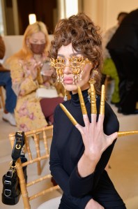 Front Row at Schiaparelli Couture Spring 2022