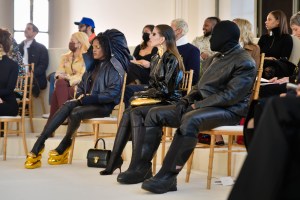 Front Row at Schiaparelli Couture Spring 2022