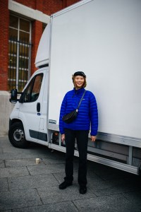 Street style at Paris Haute Couture Week Spring 2022.
