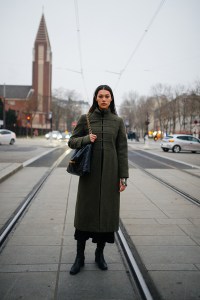 Street style at Paris Haute Couture Week Spring 2022.