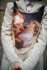 Street style at Paris Haute Couture Week Spring 2022.