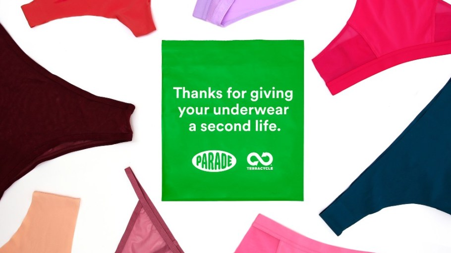 Parade teamed with TerraCycle to launch its Second Life underwear recycling program