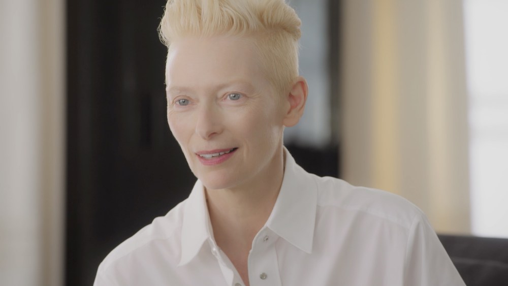 Tilda Swinton on books for Chanel