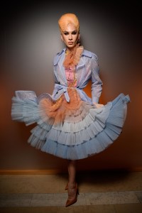 Front Row at Viktor & Rolf Couture Spring 2022