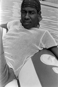 Andre Leon Talley on Fire Island in 1976