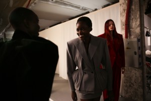 Backstage at Alexandre Vauthier Couture Spring 2022