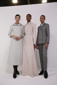Backstage at Christian Dior Couture Spring 2022
