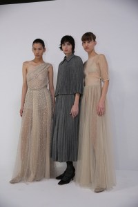 Backstage at Christian Dior Couture Spring 2022