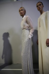 Backstage at Christian Dior Couture Spring 2022