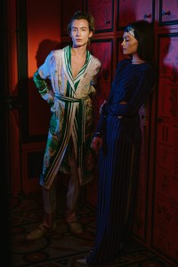 Backstage at Casablanca Men's Fall 2022
