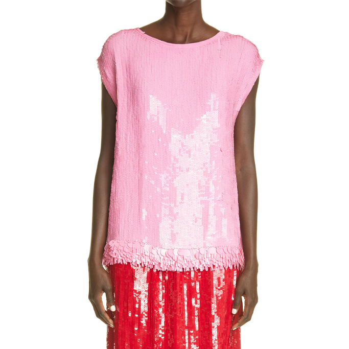 Dries Van Noten Cuzco Sequin Top