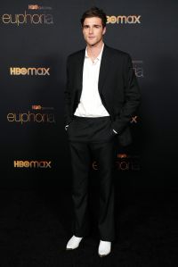 LOS ANGELES, CALIFORNIA - JANUARY 05: Jacob Elordi attends HBO's "Euphoria" Season 2 Photo Call at Goya Studios on January 05, 2022 in Los Angeles, California. (Photo by Jeff Kravitz/Getty Images for HBO)