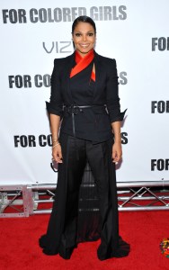 Actress Janet Jackson attends a special screening of 'For Colored Girls' at the Ziegfeld Theatre on Monday, Oct. 25, 2010 in New York. (AP Photo/Evan Agostini)