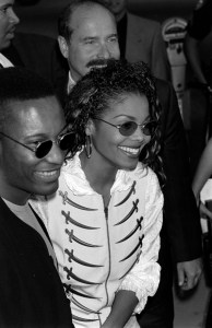 John Singleton and Janet Jackson attend the premiere of "Poetic Justice" at the headquarters of the Academy of Motion Picture Arts and Sciences in Beverly Hills, California, on July 22, 1993.