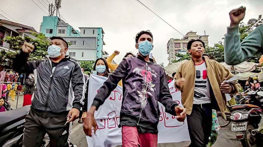 An alliance of trade unions and labor groups is calling on fashion brands to “cease all production and pull out” of Myanmar.