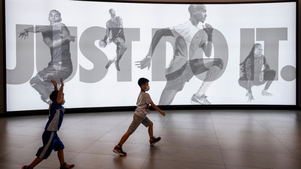A new lawsuit claims the Mirror digital fitness system Lululemon acquired for $500 million infringes on six of Nike's issued patents.