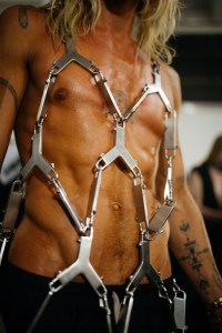 Backstage at Rick Owens Men's Fall 2022