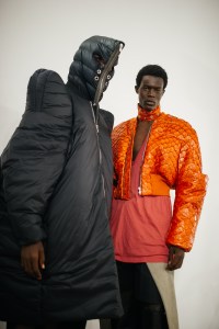Backstage at Rick Owens Men's Fall 2022