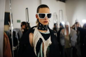 Backstage at Rick Owens Men's Fall 2022