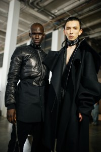 Backstage at Rick Owens Men's Fall 2022