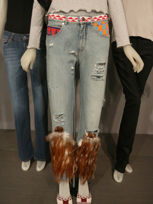 The Museum at FIT curator Colleen Hill shares how globalizations had a positive and negative impact on '90s denim designs.