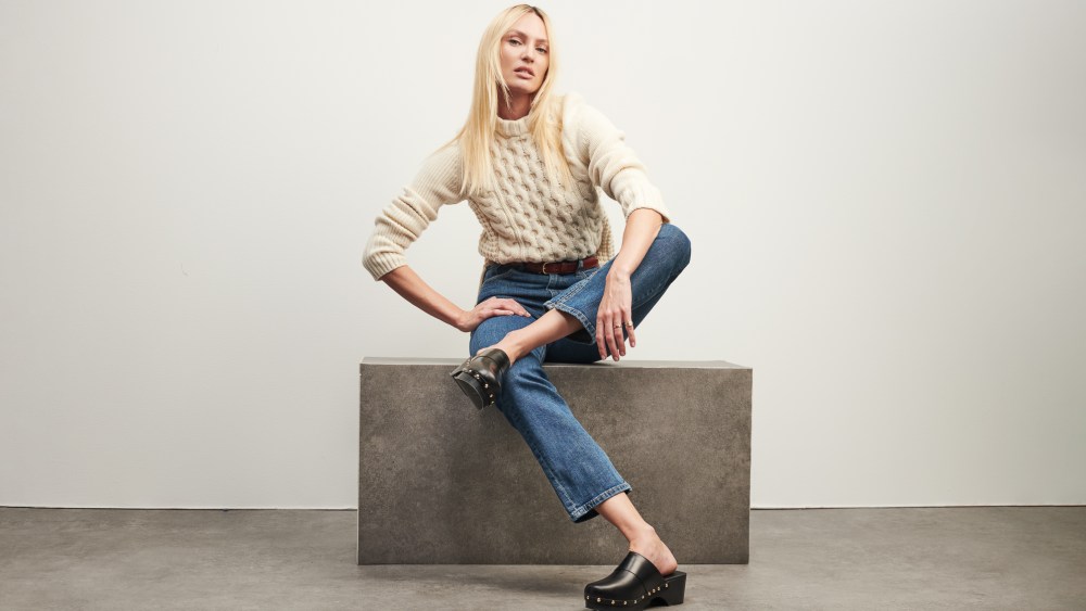 Candice Swanepoel in the new DL1961 campaign.