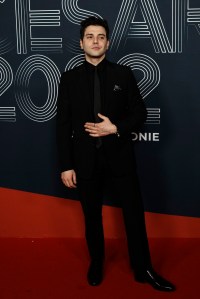 Director Xavier Dolan poses for photographers prior to the 47th Cesar Award ceremony, in Paris, Friday, Feb. 25, 2022. (AP Photo/Thibault Camus)