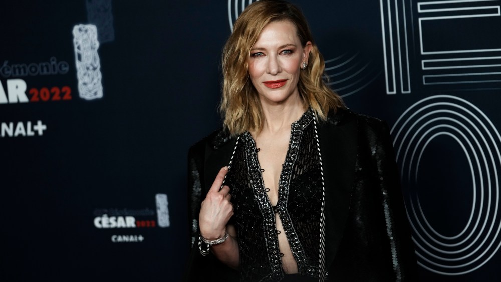 Cate Blanchett at the 2022 César Awards