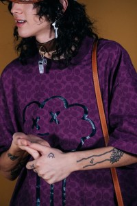 Backstage at Coach RTW Fall 2022 ​on February 14, 2022 in New York.