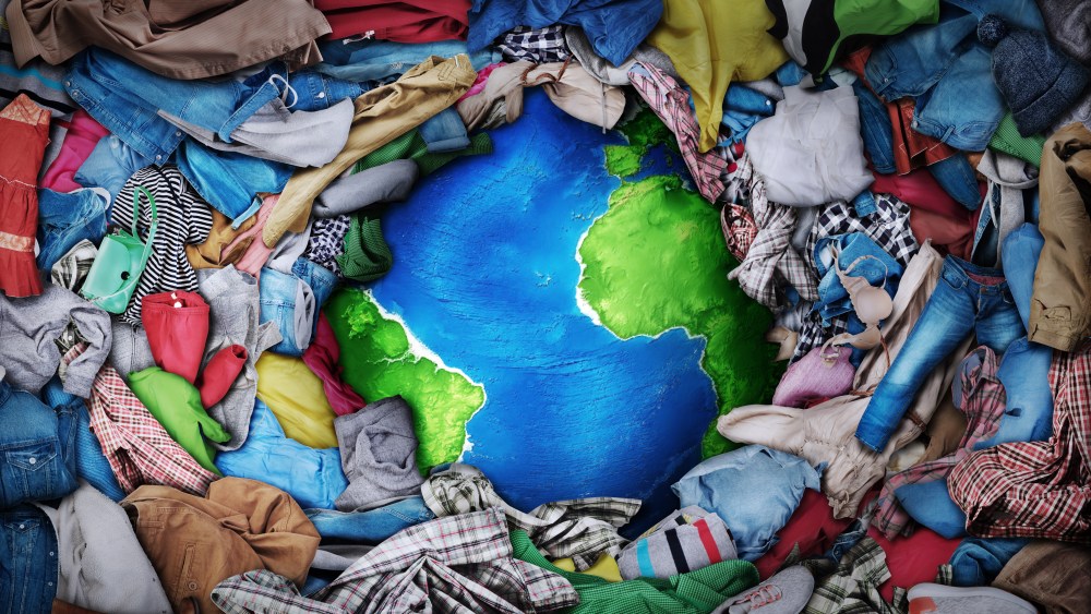 pile of clothes earth