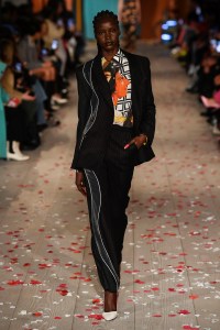 Runway at Ahluwalia RTW Fall 2022 on February 19, 2022 in London