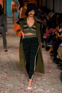 Runway at Ahluwalia RTW Fall 2022 on February 19, 2022 in London