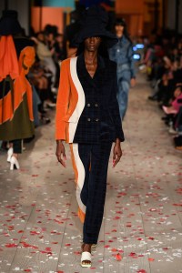 Runway at Ahluwalia RTW Fall 2022 on February 19, 2022 in London