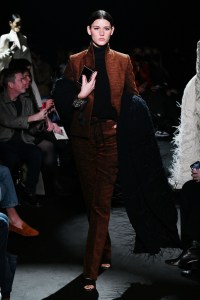 Runway at Brandon Maxwell RTW Fall 2022 on February 12, 2022 in New York.