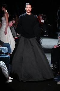 Runway at Brandon Maxwell RTW Fall 2022 on February 12, 2022 in New York.