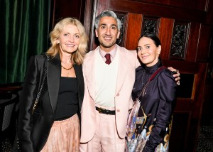 Simone Zimmermann, Tan France and Nicky Zimmermann