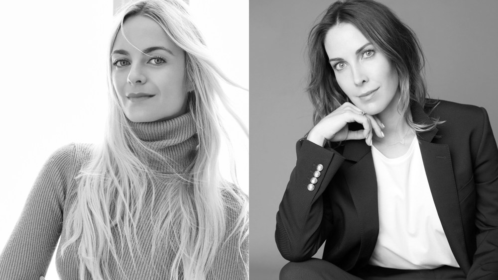 Virginie Courtin-Clarins and Prisca Courtin-Clarins