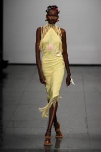 Runway at Conner Ives - NEWGEN RTW Fall 2022 ​on February 18th, 2022 in London.