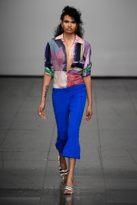 Runway at Conner Ives - NEWGEN RTW Fall 2022 ​on February 18th, 2022 in London.