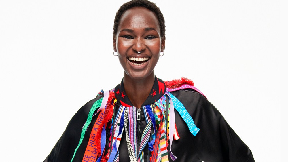 A look from the Desigual x Johnson Hartig collaboration.