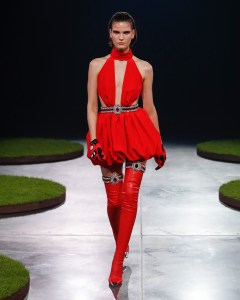 Runway at David Koma RTW Fall 2022 ​on February 20th, 2022 in London.