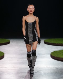 Runway at David Koma RTW Fall 2022 ​on February 20th, 2022 in London.