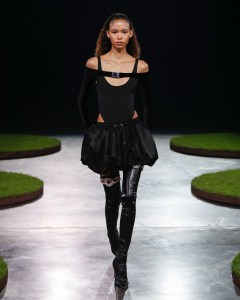Runway at David Koma RTW Fall 2022 ​on February 20th, 2022 in London.