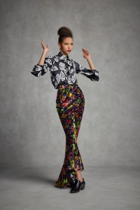 Duro Olowu RTW Fall 2022 on February 20, 2022 in London.