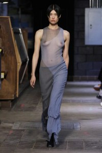 Runway at Eckhaus Latta RTW Fall 2022 ?on February 12, 2022 in New York.