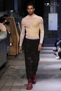 Runway at Eckhaus Latta RTW Fall 2022 ?on February 12, 2022 in New York.